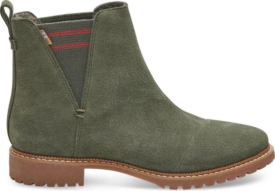 TOMS CLEO Dames Laarzen OLIVE