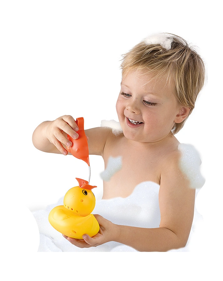 Badeente TINY TALENTS –  QUAK, QUAK! mit Soundeffekten