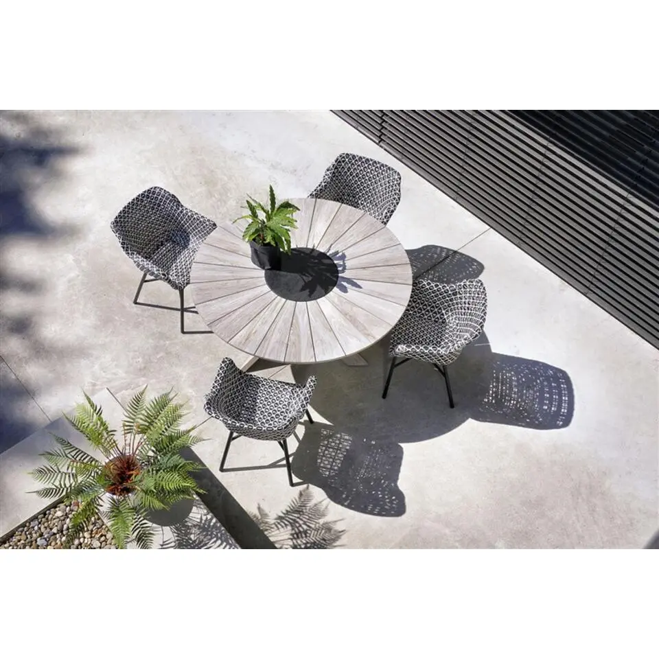Hartman Delphine dining stoel white - black