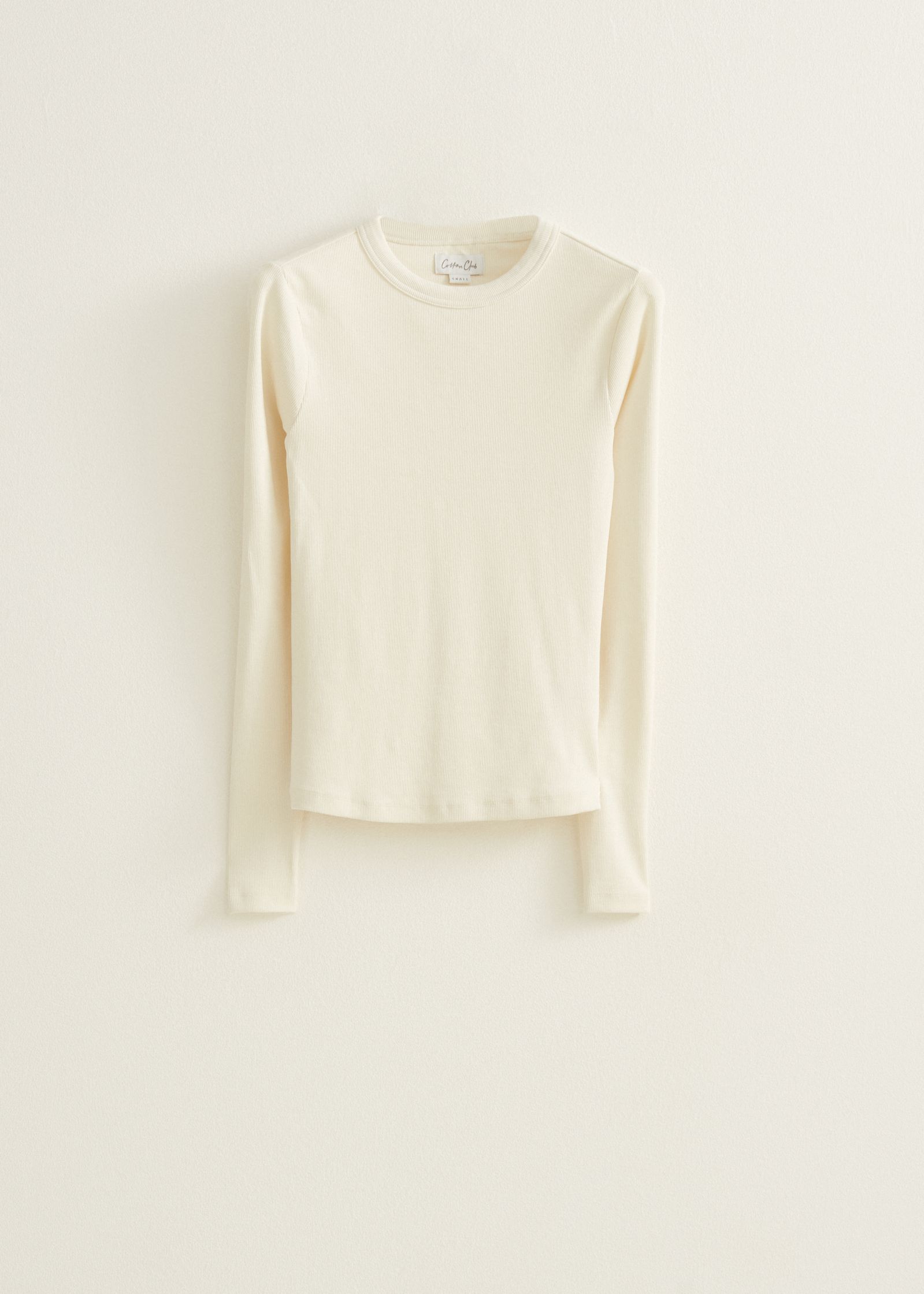 Longsleeve met rib