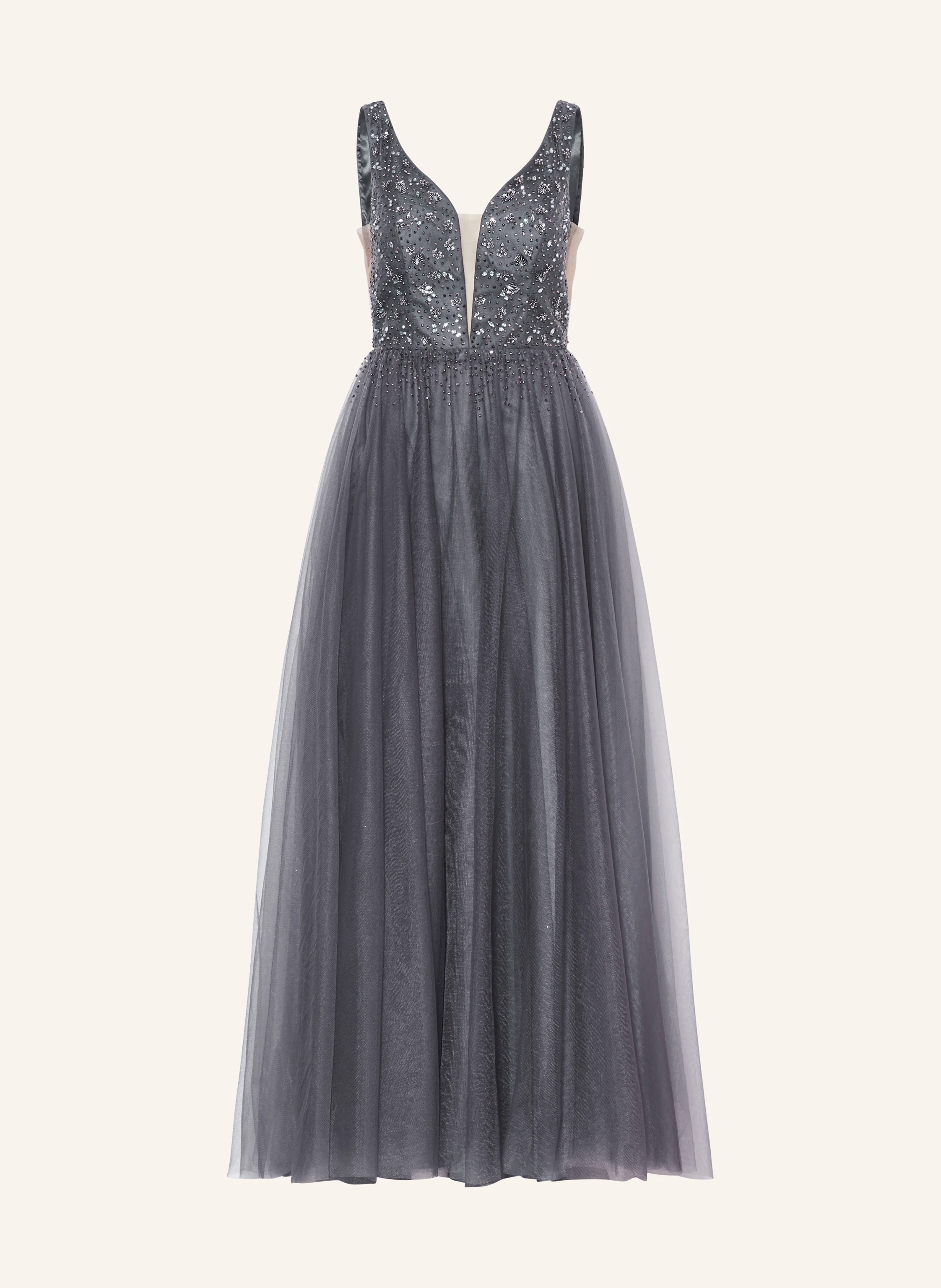 VM Vera Mont Abendkleid mit Schmucksteinen