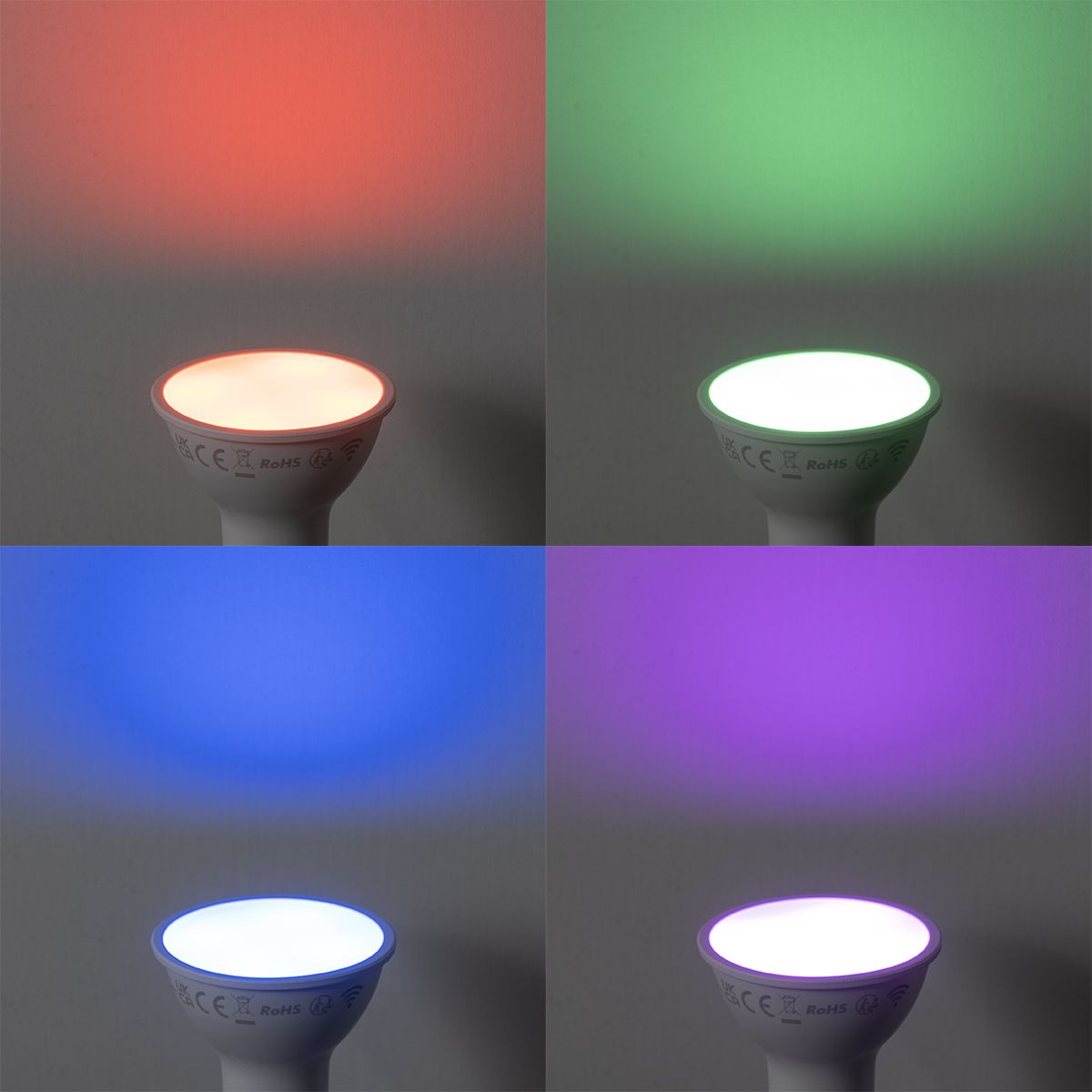 Smart GU10 50mm LED lamp helder 4.7W 400 lm 2200-4000K