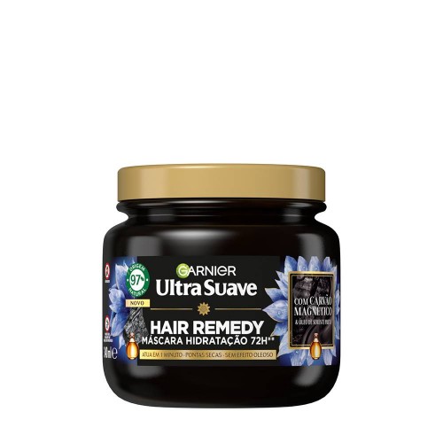Garnier Ultra Suave Carvão Máscara 340ml