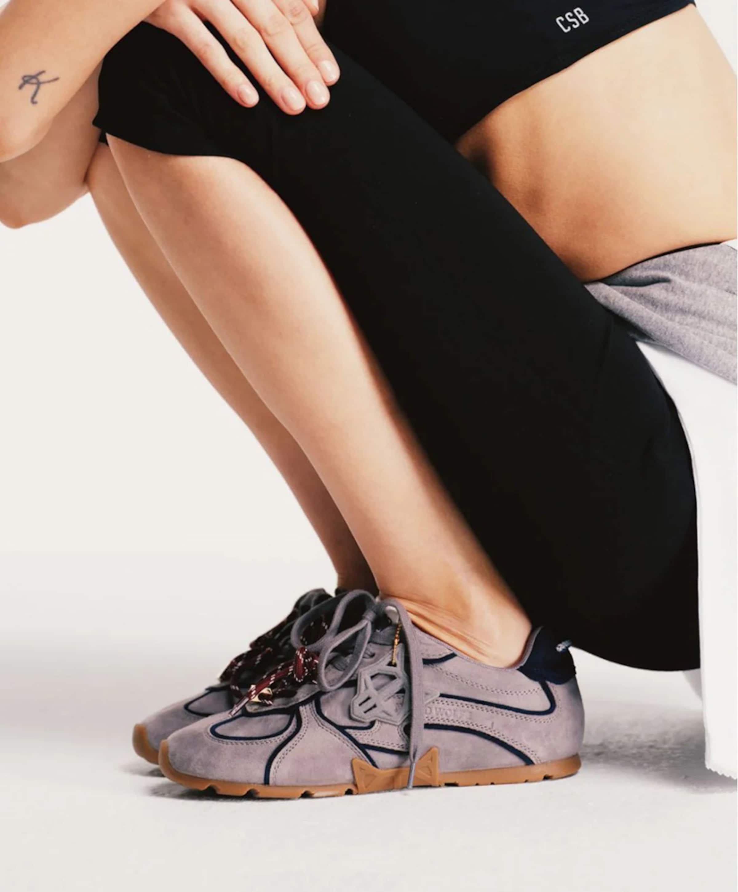 Naked Wolfe dames sneakers grijs