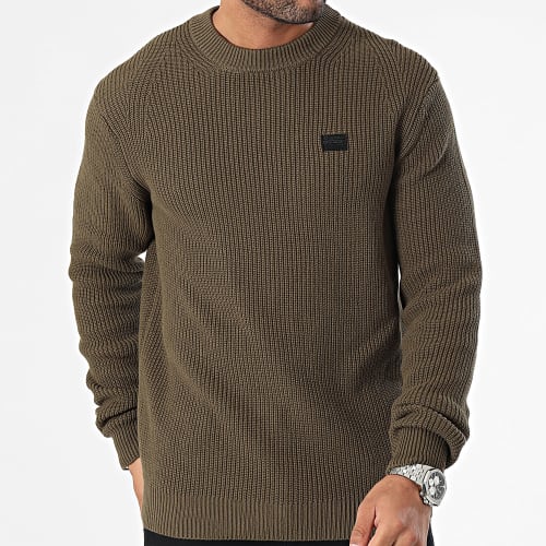 Pull D23930-C868 Vert Kaki