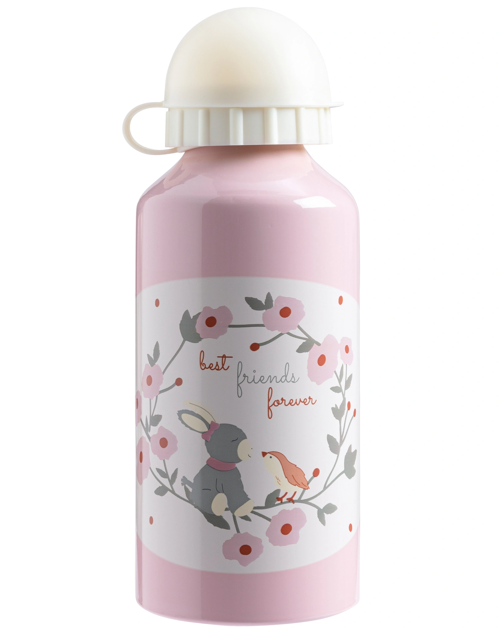 Alu-Trinkflasche EMMI GIRL (400ml) in zartrosa