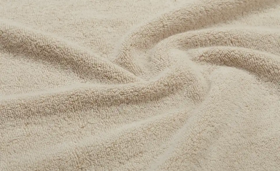 Badetuch Kuschel Wuschel Beige 100x150 cm