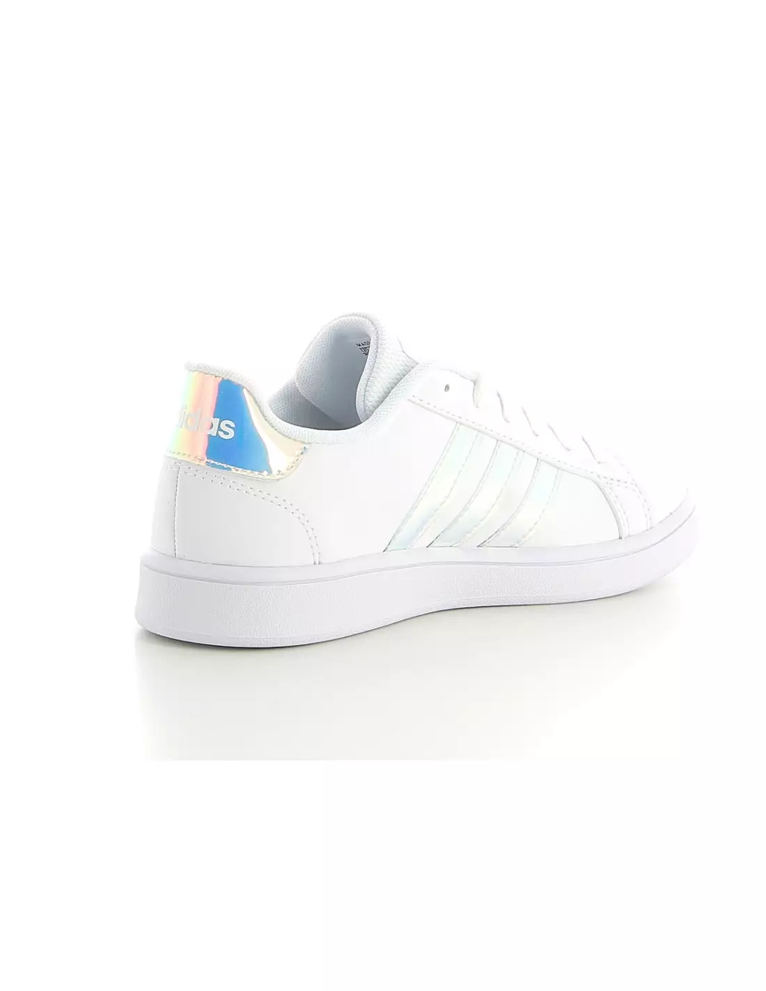 ADIDAS GRAND COURT K - Baskets Blancirisé