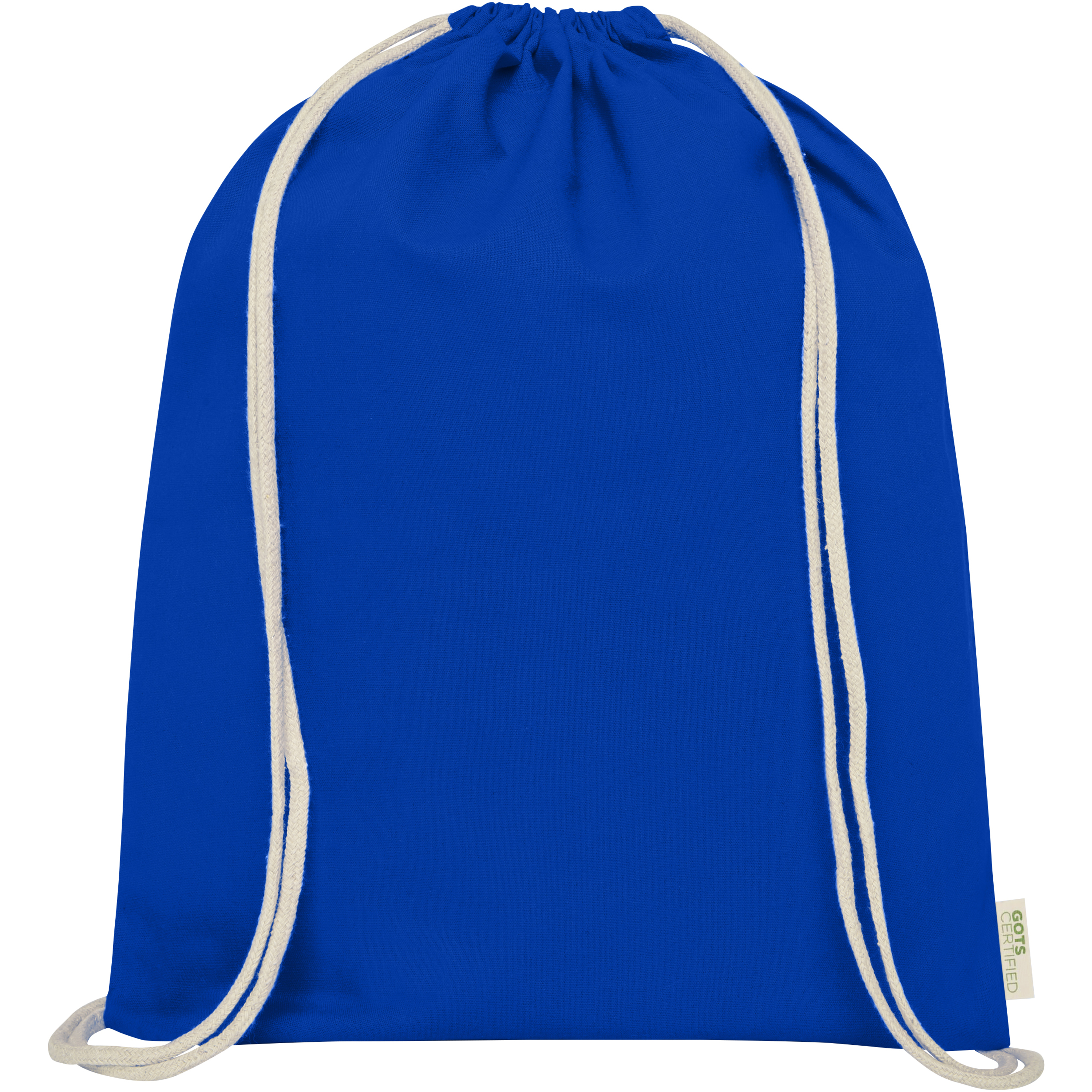 EgotierPro 120612 - Sac à Cordon en Coton Bio Orissa 5L Résistant