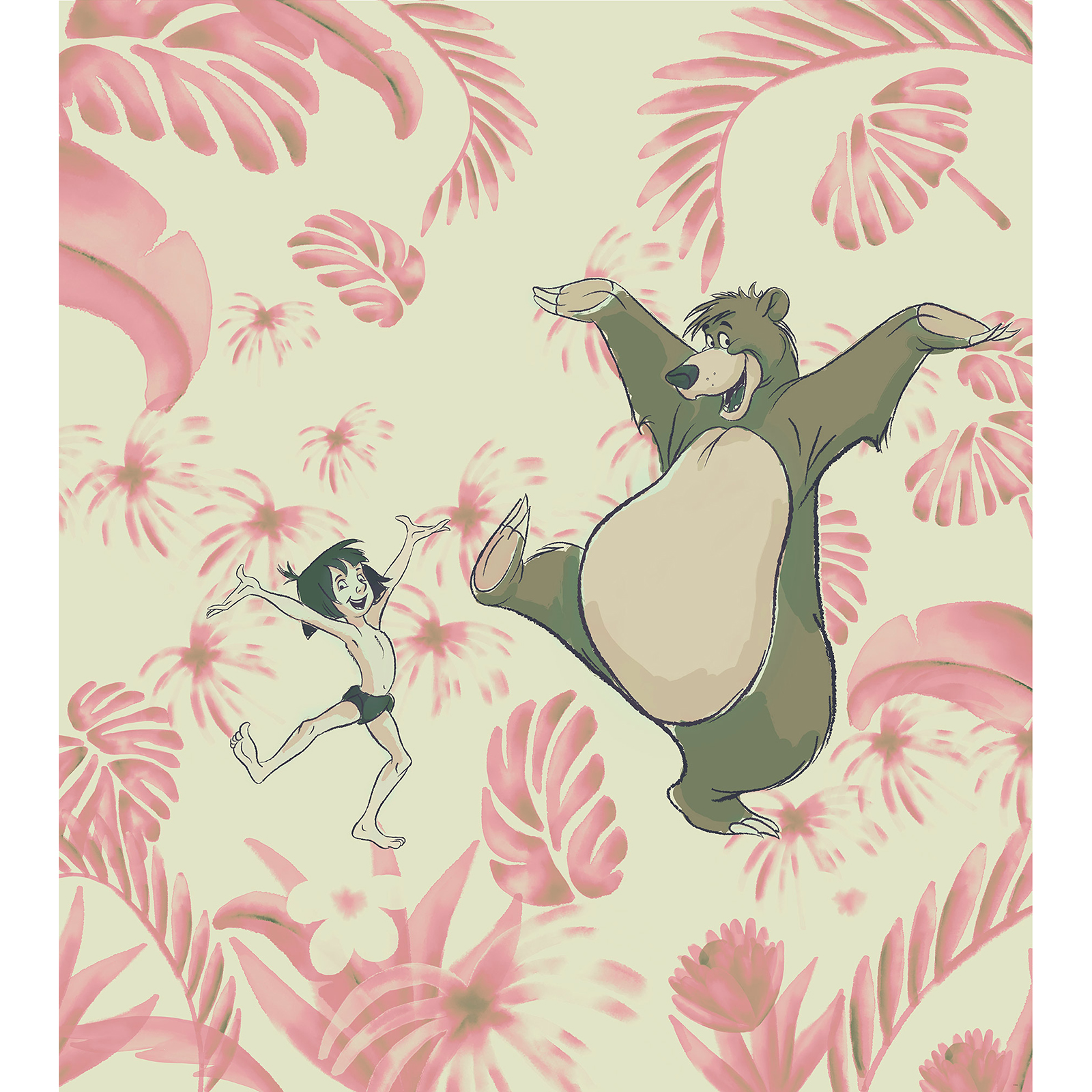 Vlies-Fototapete DANCE THE JUNGLE - 250x280 cm
