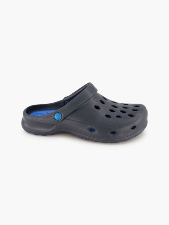 Blue Fin Clog Blau