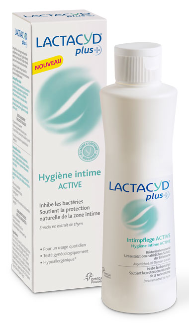LACTACYD Plus+ Active<br>250 ml