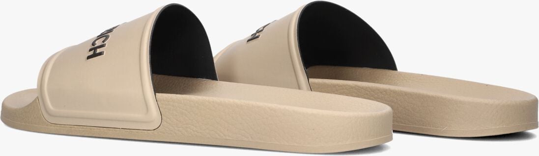 beige woolrich badslippers slide sandal
