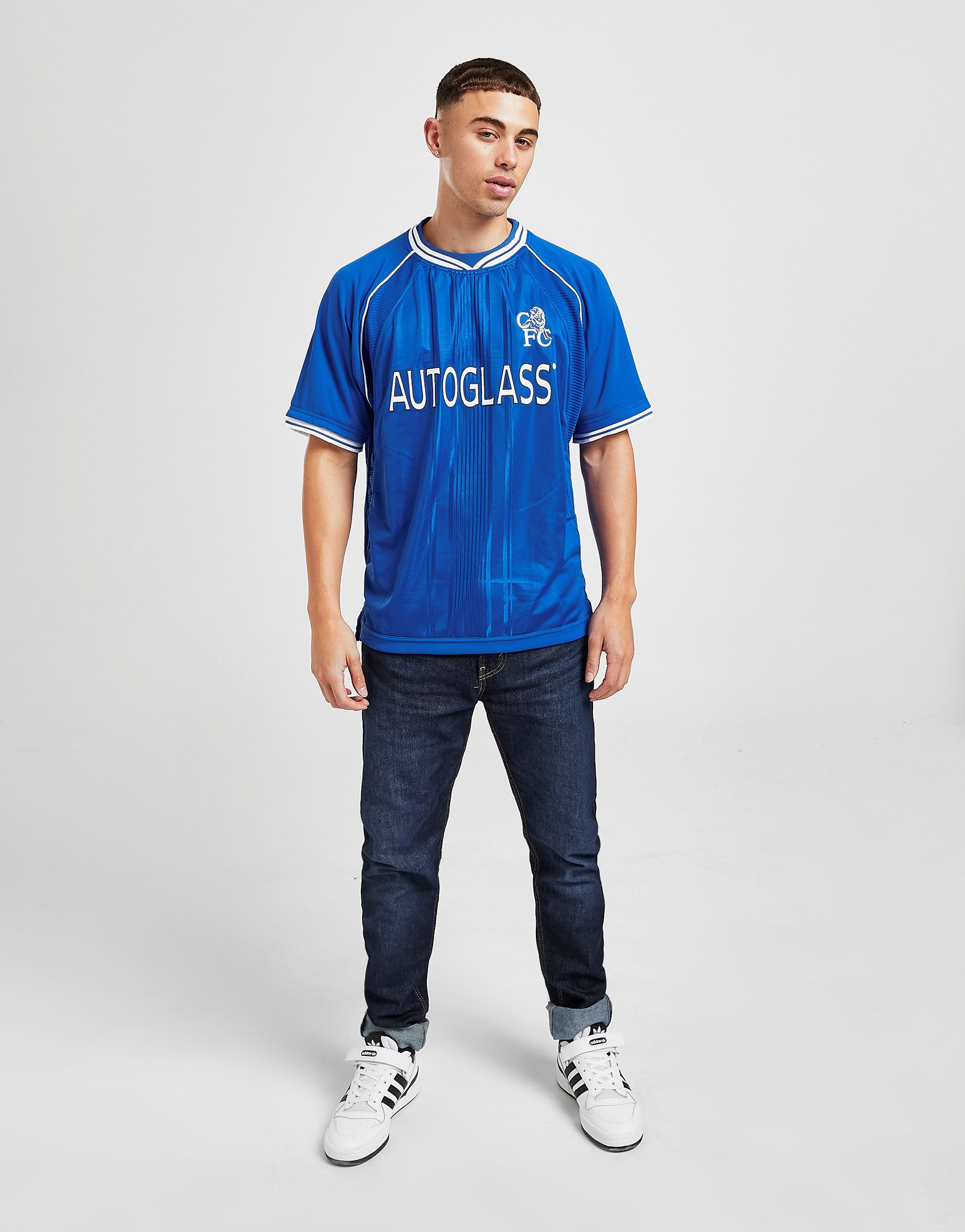 Score Draw Maillot Chelsea FC '00 Rétro Match Domicile
