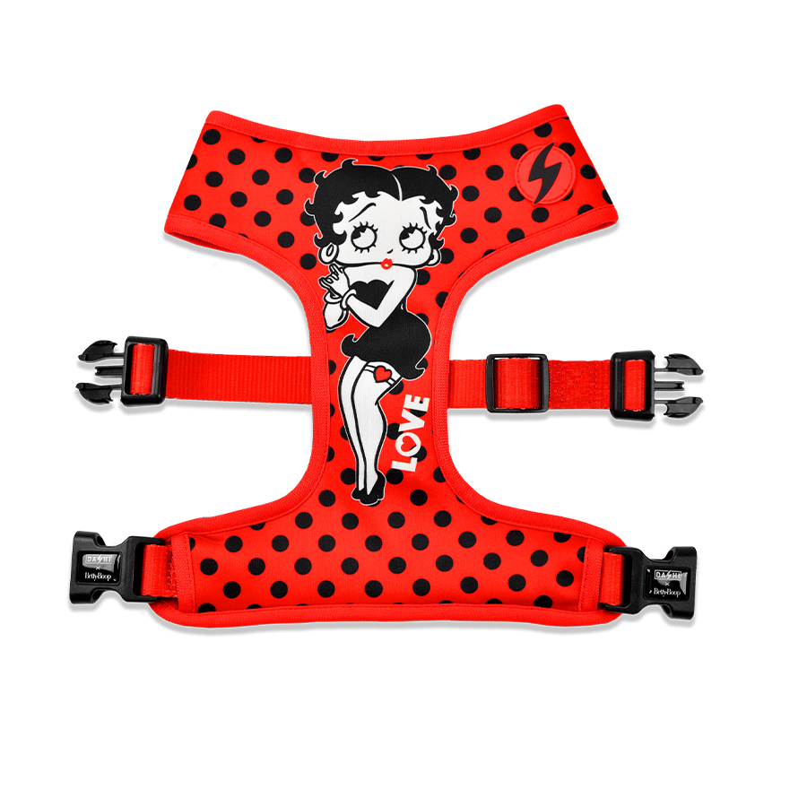 Coleira Neo Mesh Vintage Betty para cães muito pequenos