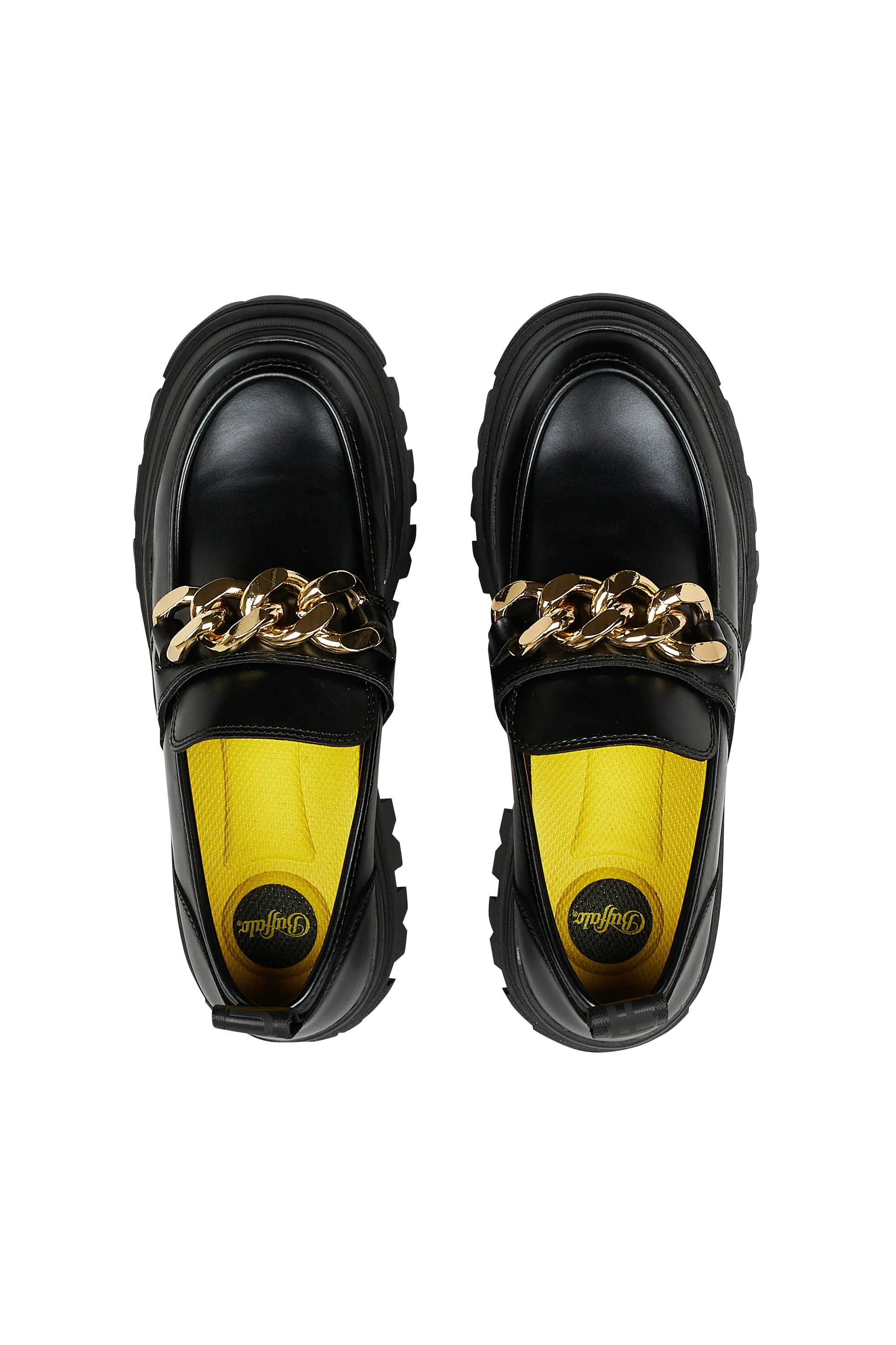 BUFFALO mocassins ASPHA LOAFER CHAIN Noir