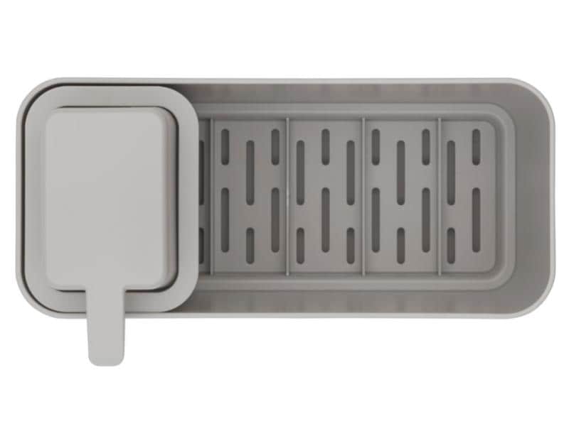 Brabantia Spültrog-Organizer Set, Grau Spültrog-Organizer