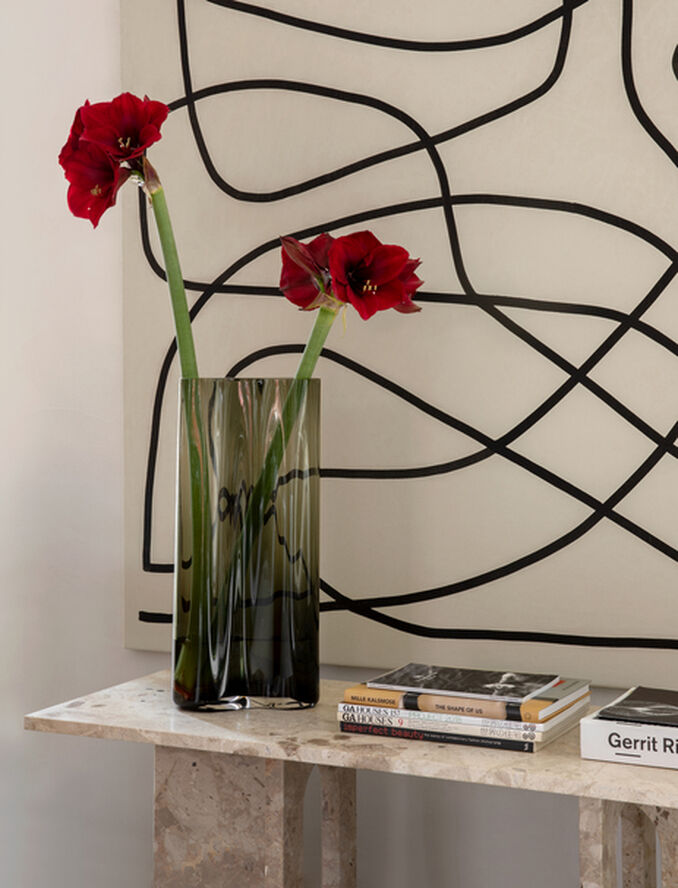 Audo Copenhagen Aer Vase, 49, Smoke Smoked