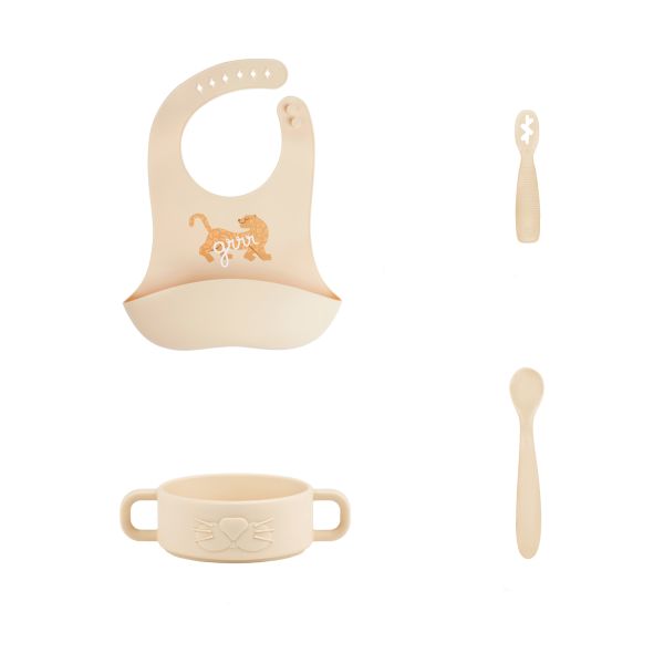 Babymoov Baby First Meal Mini Set - Roar