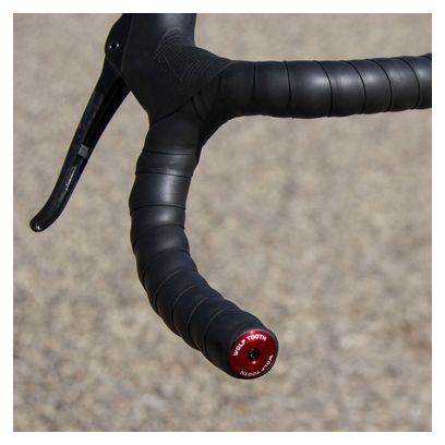 Embouts de Guidon Wolf Tooth Alloy Bar End Plugs Rouge