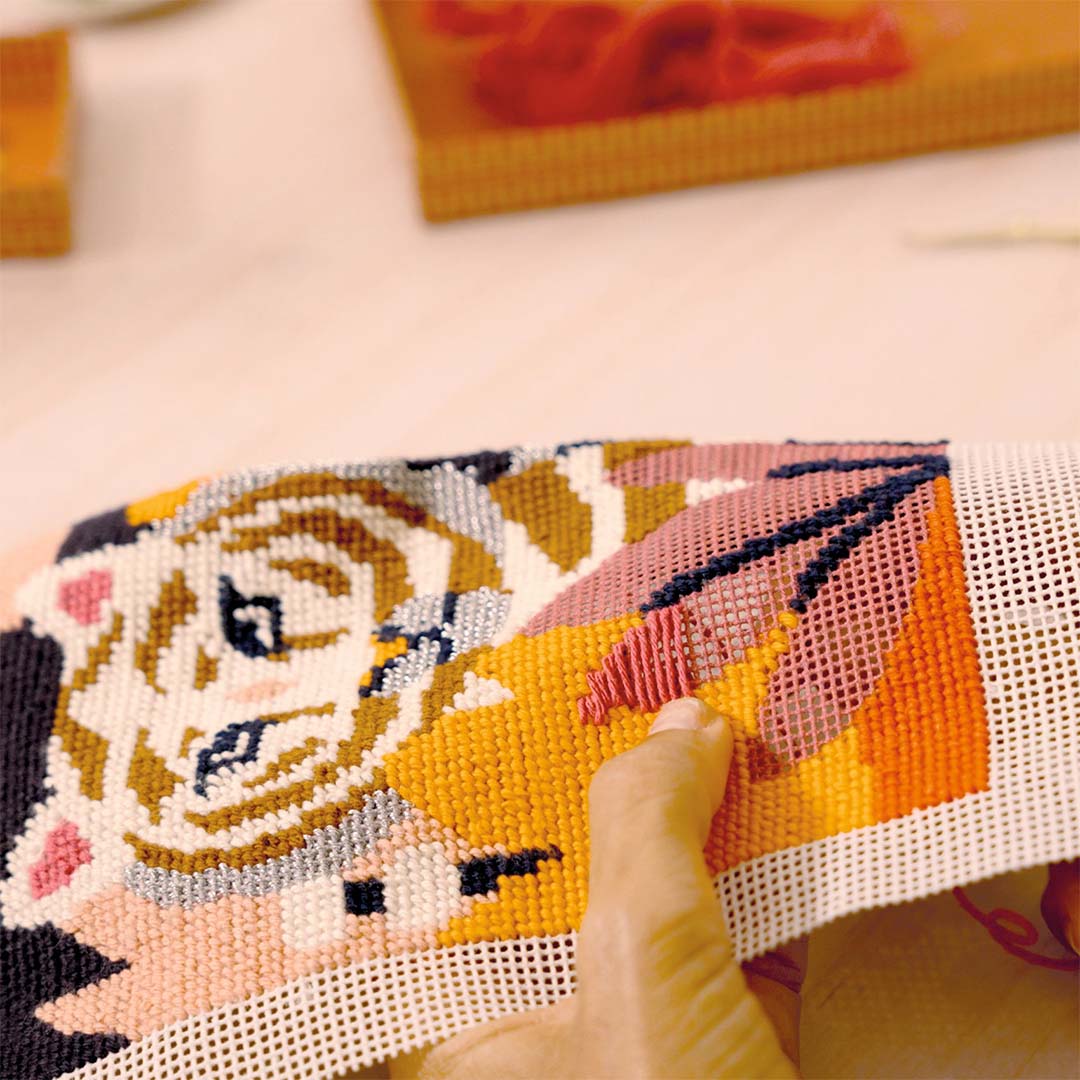 djeco knutselset atelier 64 - naaldkunst