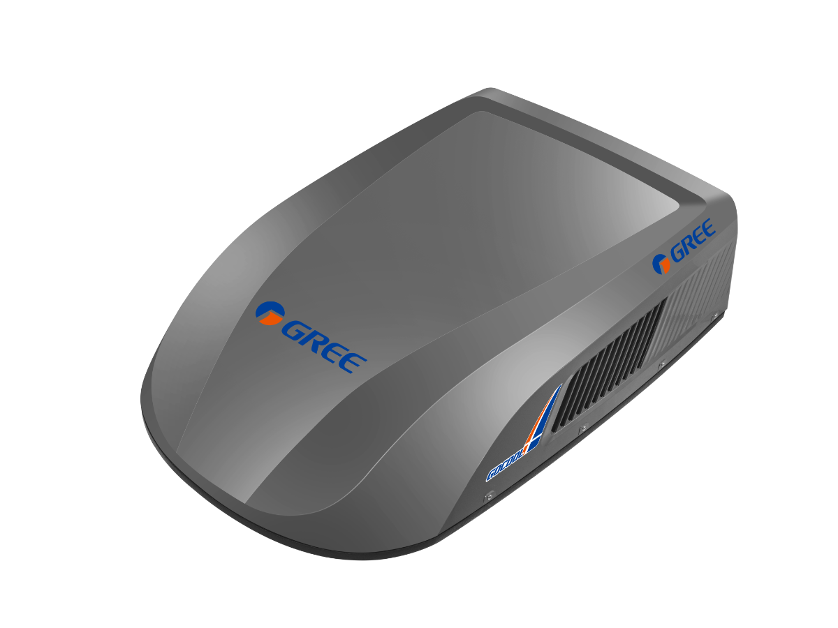 Gree GoCool Plus 2600 watt dubbele rotor dakairco - Dark Grey