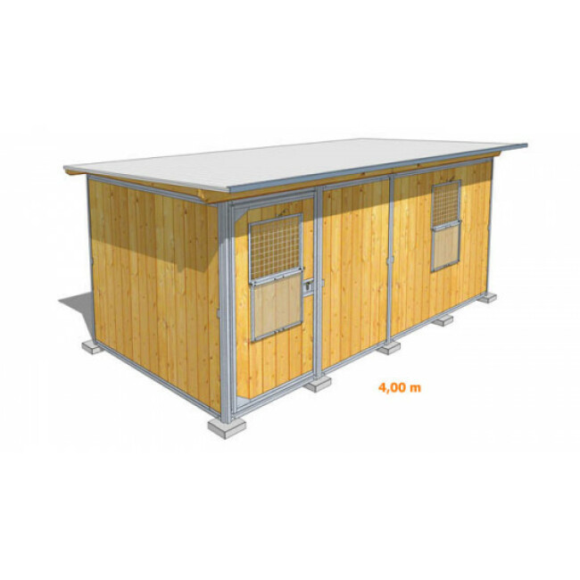 Abri de jardin en bois Rustica Garden