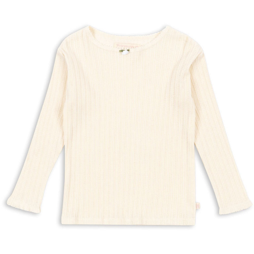 Køb Konges Sløjd Antique White Papin Bluse GOTS