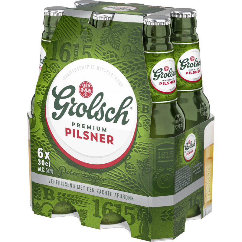 Grolsch Premium pilsner 6-pack