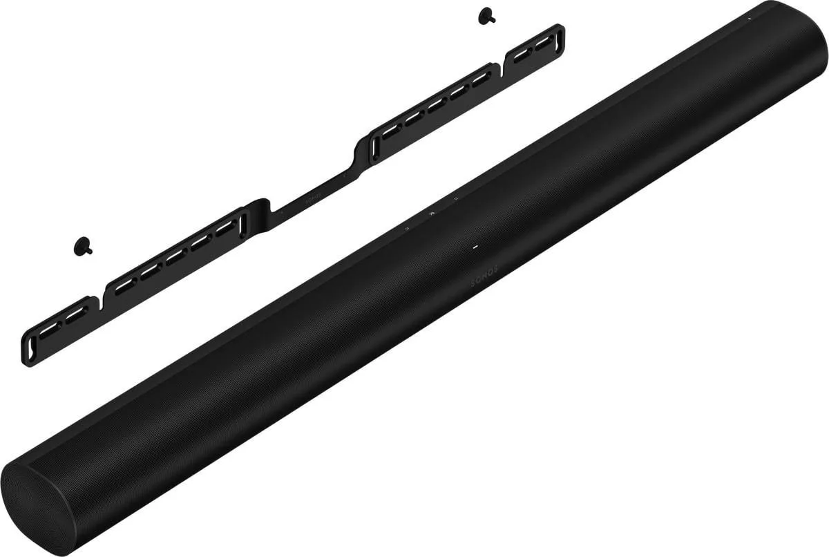 Fixation murale pour Sonos Arc Noir Supports pour enceintes