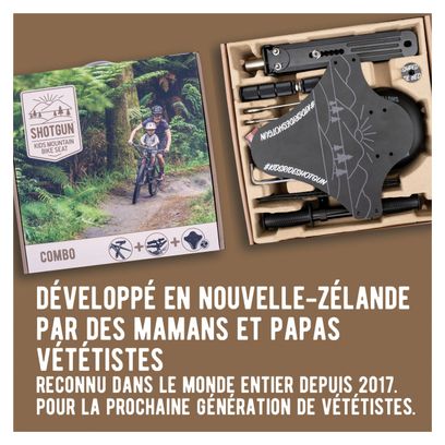 Kit Combo VTT Shotgun Selle   Guidon Enfant