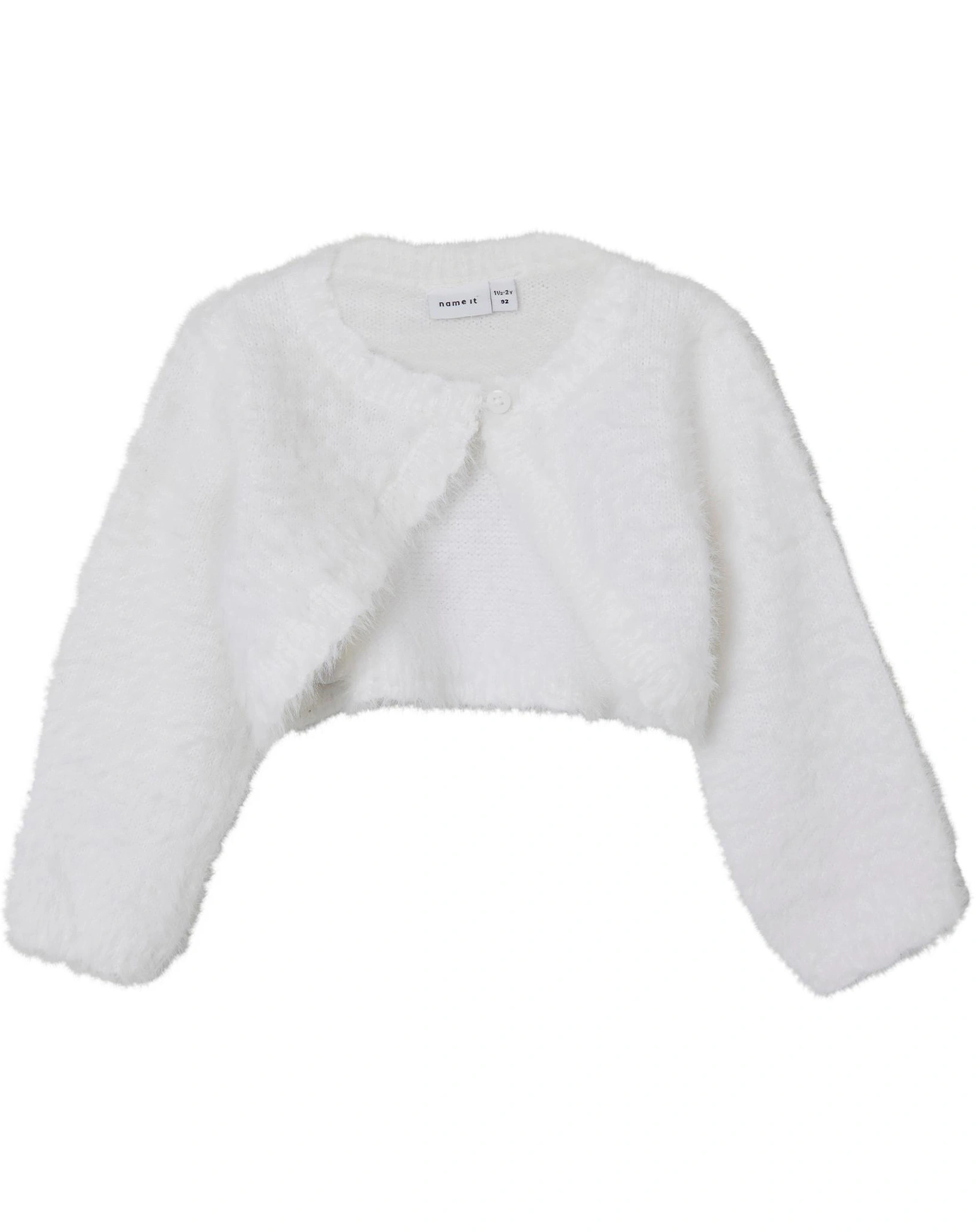 Bolero NMFROLIS PLÜSCH in bright white