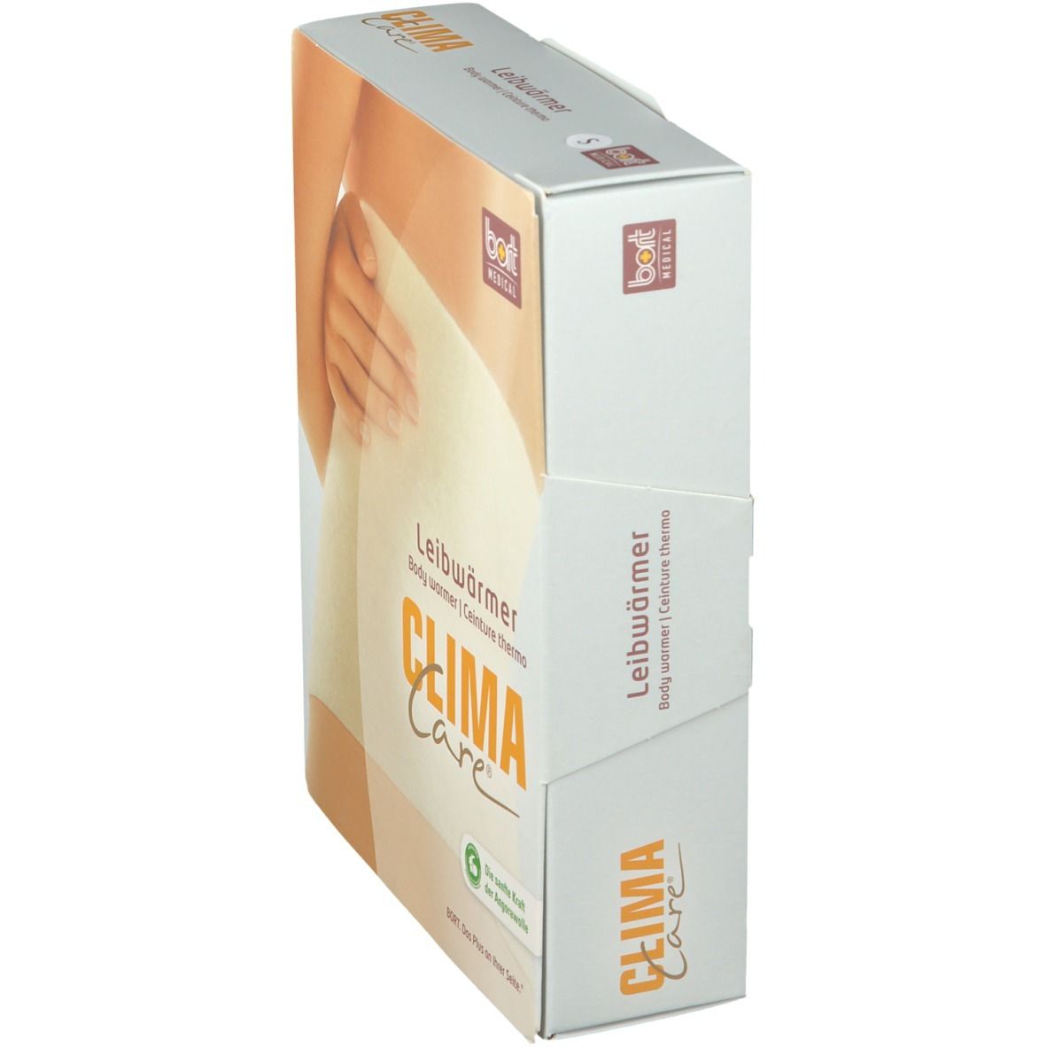 BORT CLIMACare® Leibwärmer Gr. S weiß