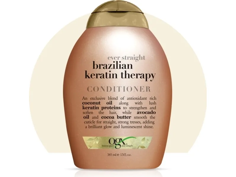 OGX Ever Straightening   Brazilian Keratin Conditioner, 385 ml