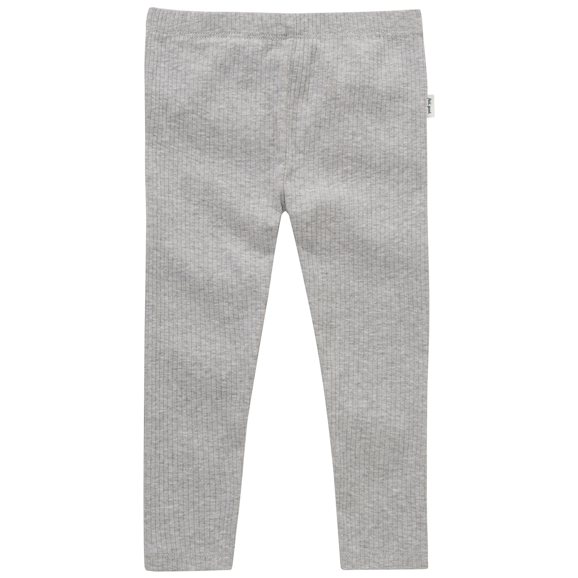 Topomini Baby Leggings mit Ripp-Struktur hellgrau