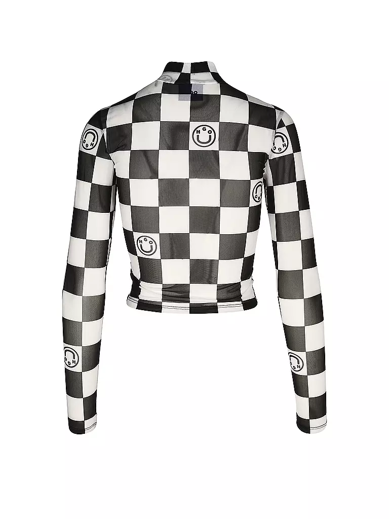 HUGO Langarmshirt weiss