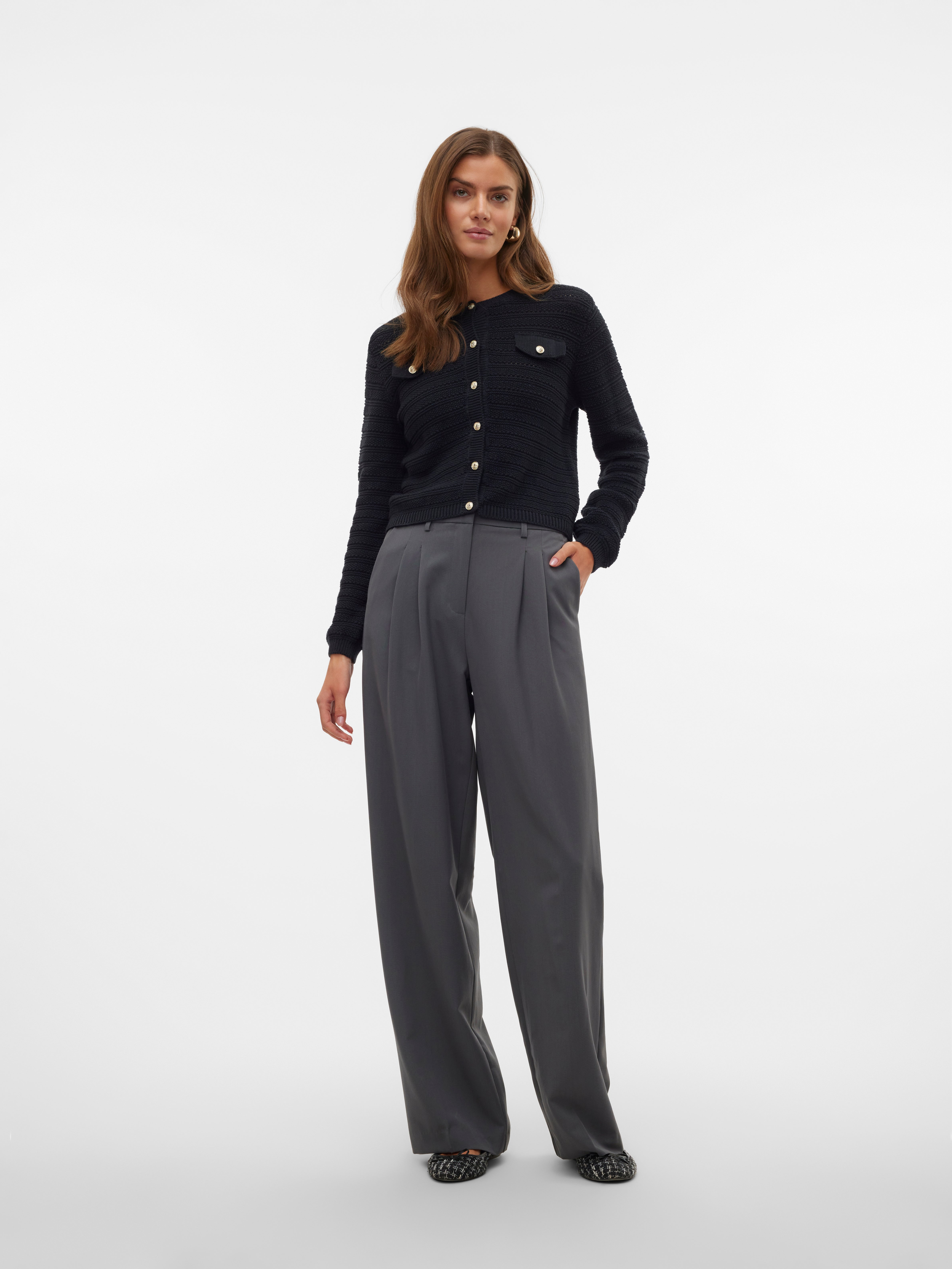 VMVIOLETTA Gebreid vest