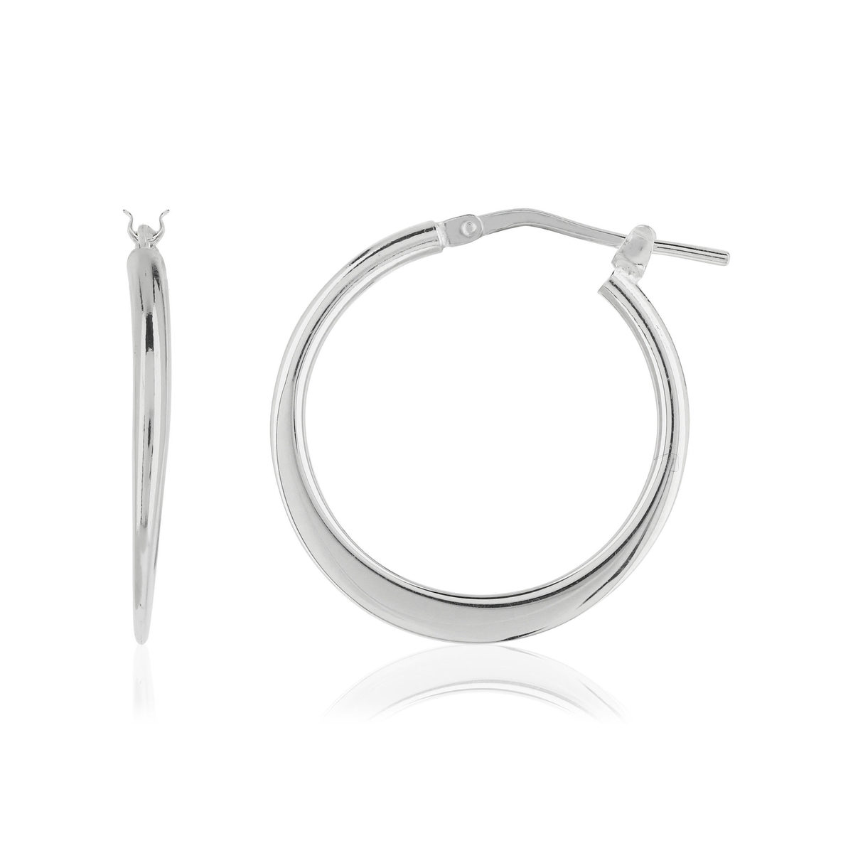 Créoles argent 925 20 mm