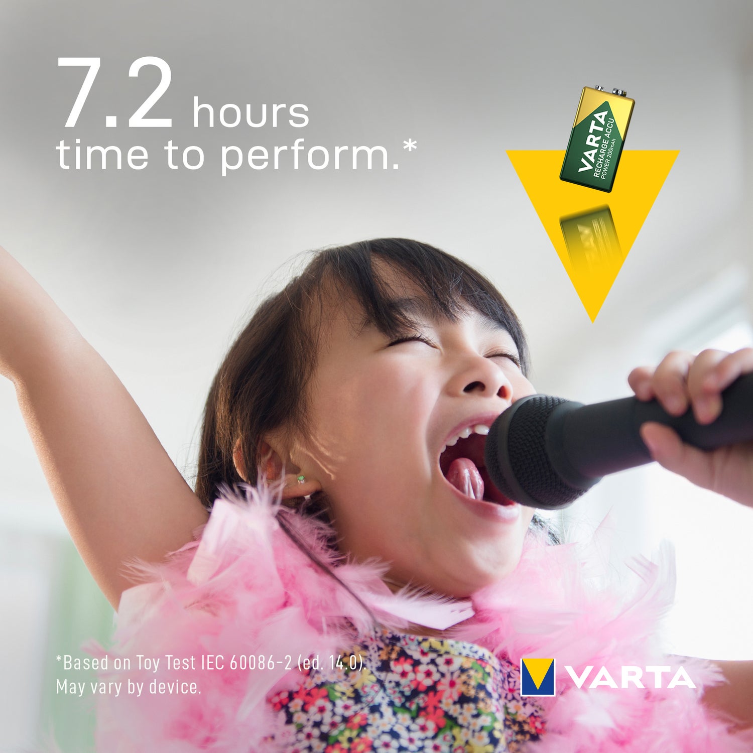 Varta oplaadbare batterij Accu Power 9V