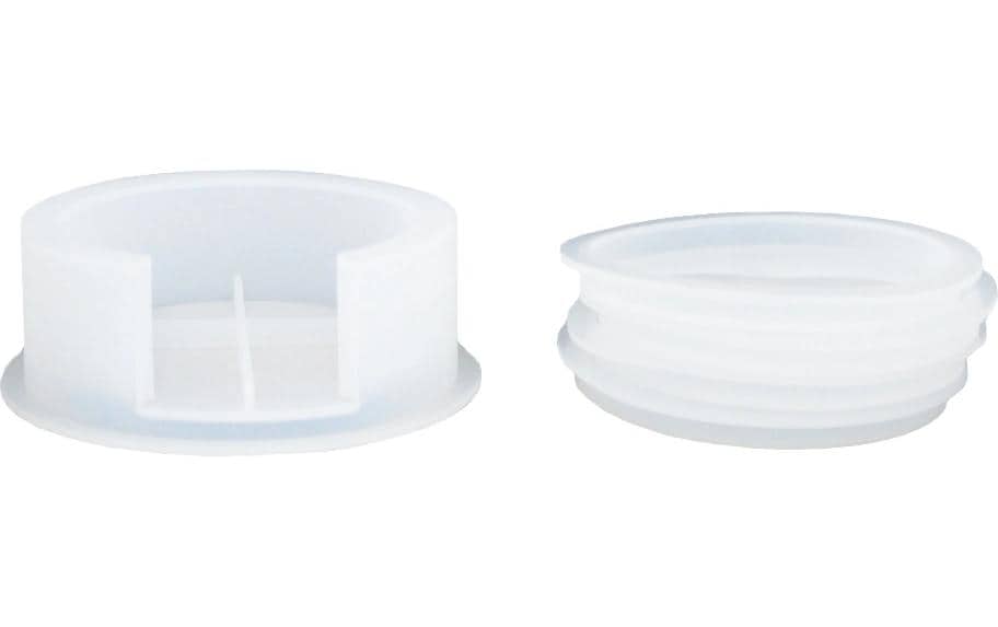 Giessform Glasuntersetzer, 10.2 cm x 8.8 cmSilikongiessform