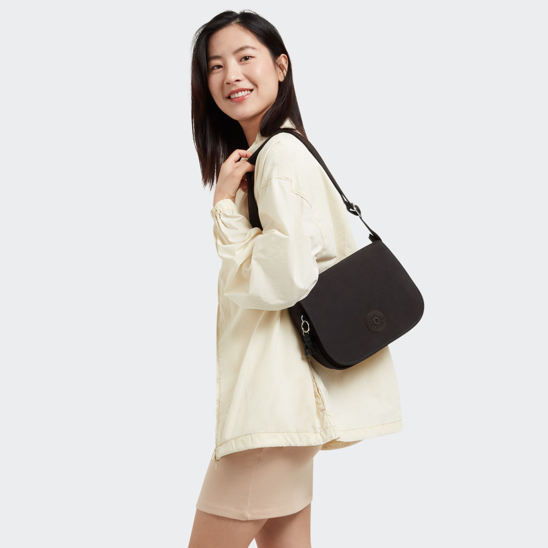 LOREEN M Sac à bandoulière avec rabat magnétique - Nostalgic Brown