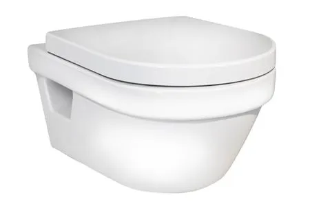 GB Hygienic Flush WC m.sæde - GBG Hygienic Flush inklusiv sæde og åben skyllerand