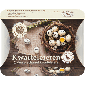 Jumbo Scharrel Kwarteleieren 12 Stuks