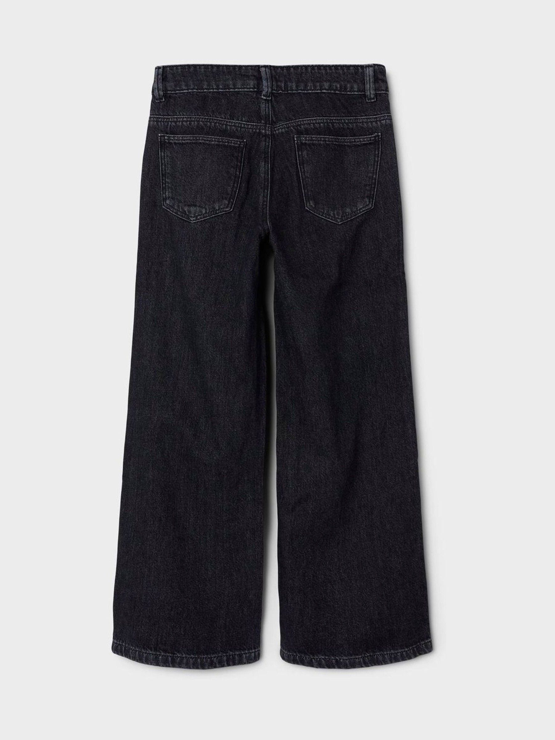 Zwart - Name It Wide Leg Jeans