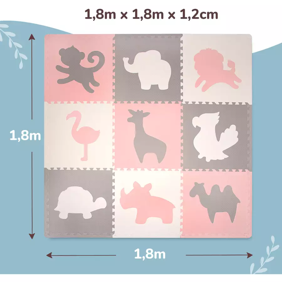 Hakuna Matte XXL Puzzlematte – Afrika 180 x 180 cm