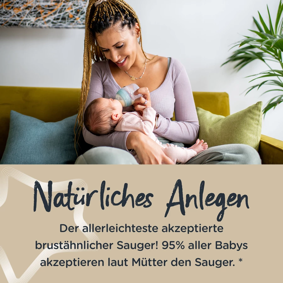 Tommee Tippee Starterset Advanced Anti-Kolik, transparent