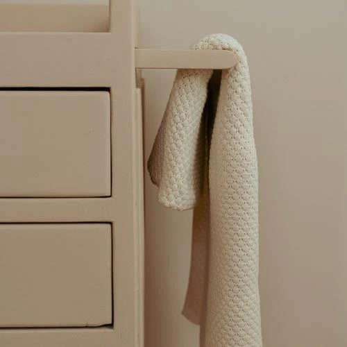 Ledikantdeken gebreid Pure Soft White kopen? | Little Dutch