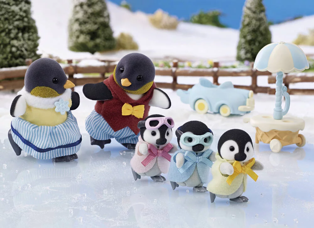 LA FAMILLE PINGOUIN - SYLVANIAN FAMILLES