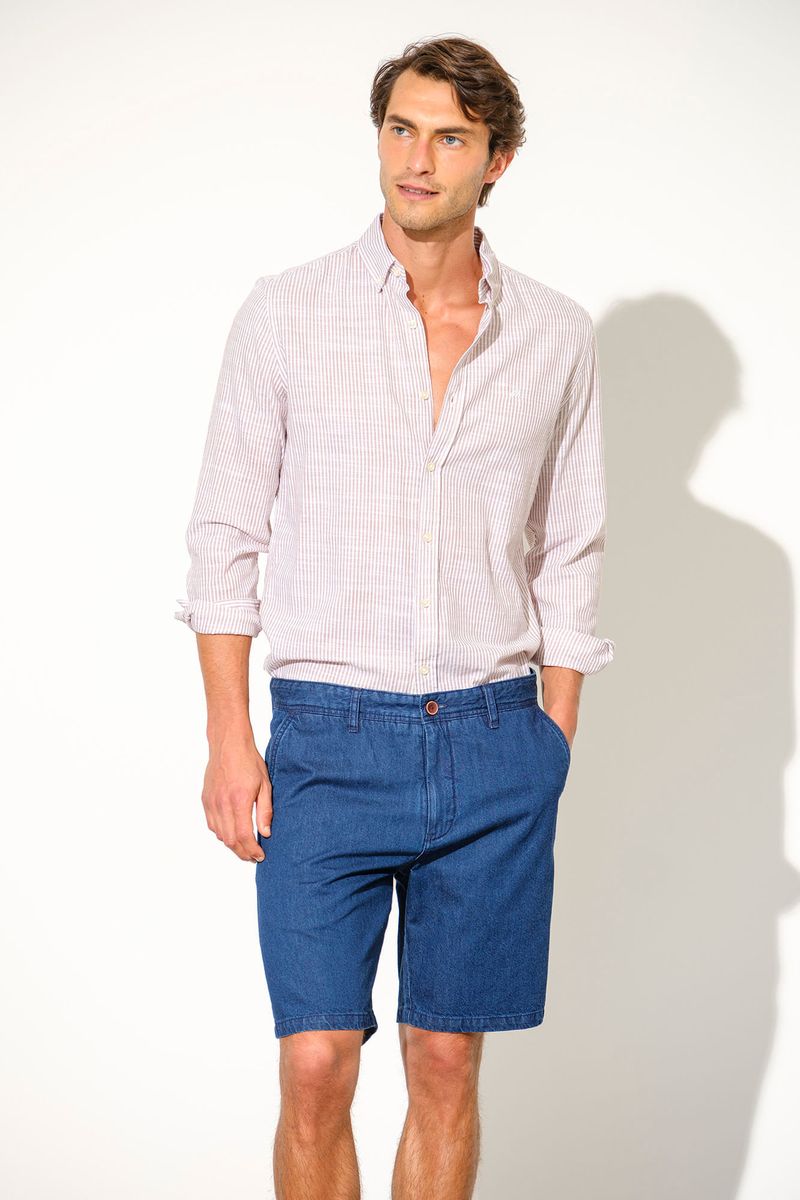 CALÇÕES CHINO DENIM