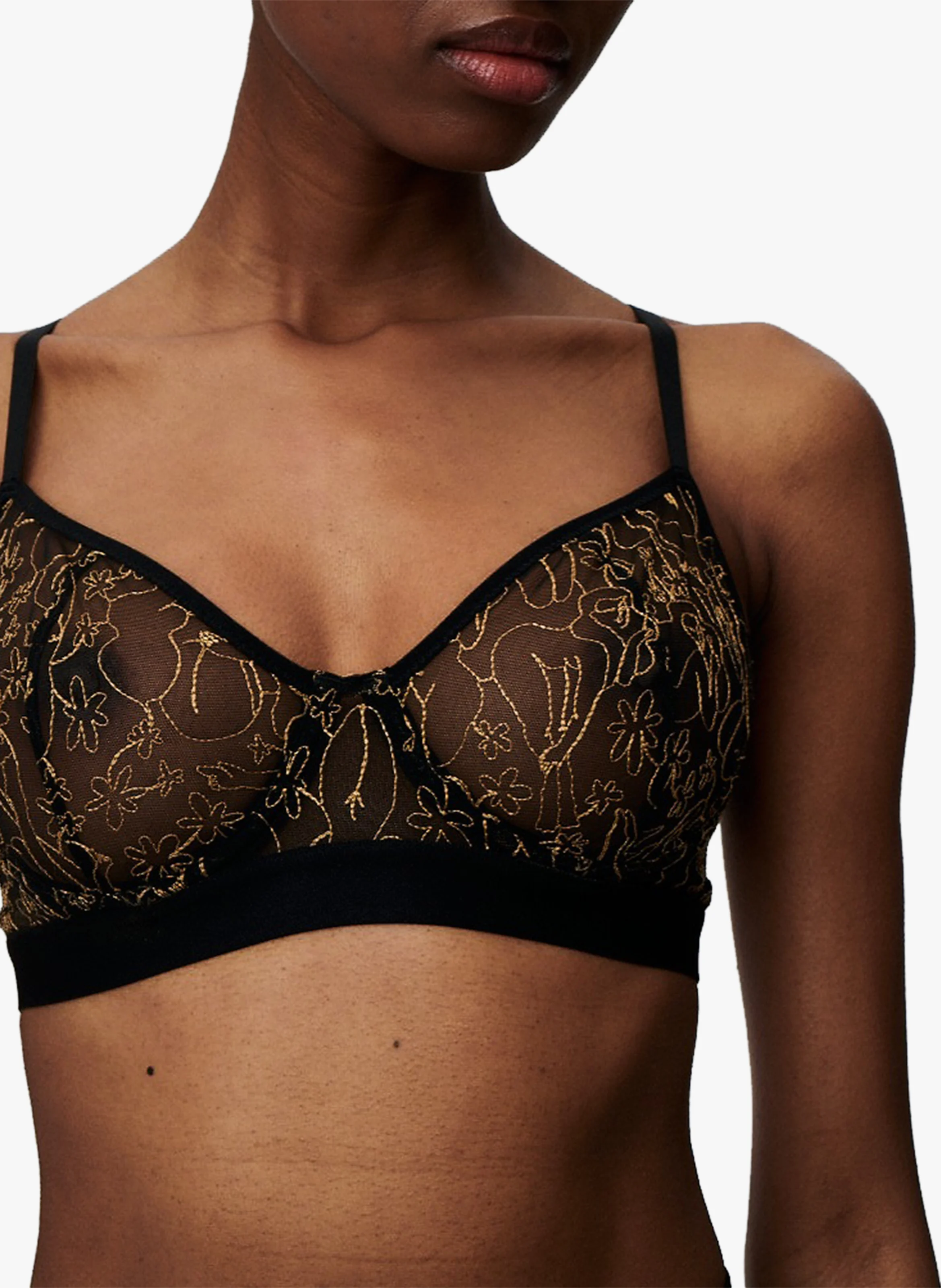SOMETHING CLASSY - Soutien-gorge à armatures| Doré